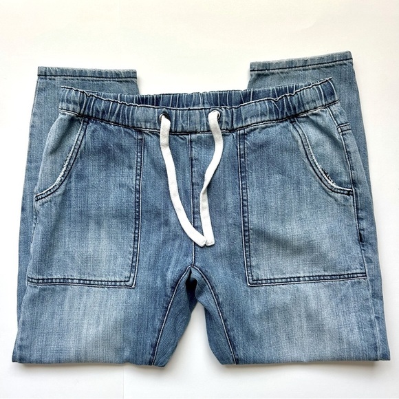 One Teaspoon Shabbies Drawstring Boyfriend Jeans Parachute Dropped Crotch Size M - Picture 8 of 15